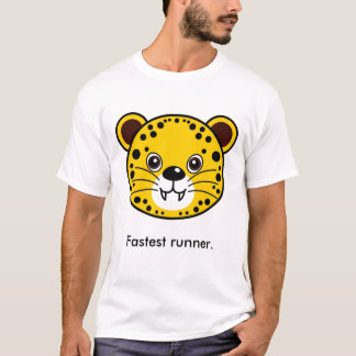 T-shirt Guépard : Le coureur le plus rapide