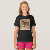 T-shirt Guépard regardant autour (Devant entier)