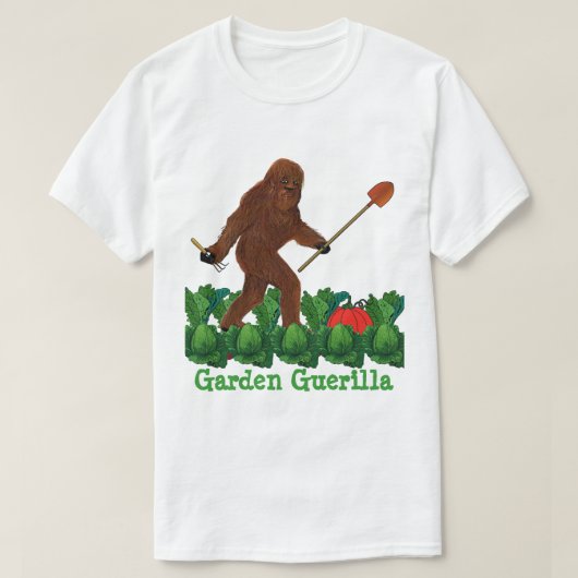 T-shirt Guérillero de jardin (Design devant)