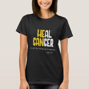 T-shirt Guérir le cancer Sensibilisation au cancer de l'en