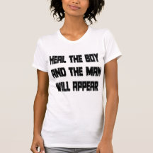 Guérir le garçon et l'homme apparaîtra