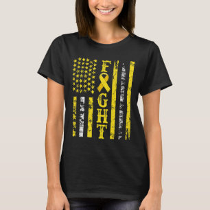 T-shirt Guérison du cancer de l'enfant Mois de sensibilisa