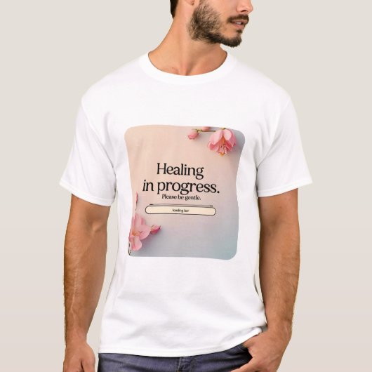 T-shirt Guérison en cours (Devant)