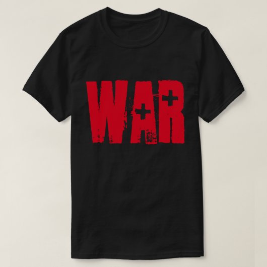 T-SHIRT GUERRE (Design devant)