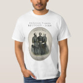 T-shirt Guerre civile 🎖️ ⚔️ Héros généraux confédérés (Devant)