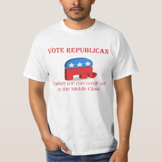 T-shirt Guerre de Republican~ de vote (Devant)
