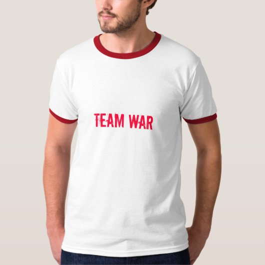 T-shirt Guerre d'équipe (Devant)