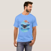 T-shirt guerre des baleines (Devant entier)