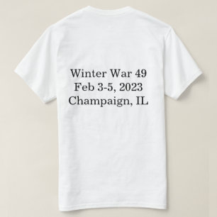 T-shirt Guerre d'hiver 49 Chemise