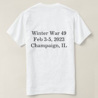T-shirt Guerre d'hiver 49 Chemise
