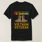 T-shirt Guerre du Vietnam Anciens combattants américains J (Design devant)
