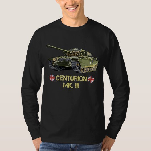 T-shirt Guerre froide British Centurion Mk 3 (Devant)