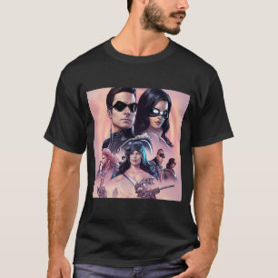 T-shirt Guerre mondiale sur une planète extraterrestre