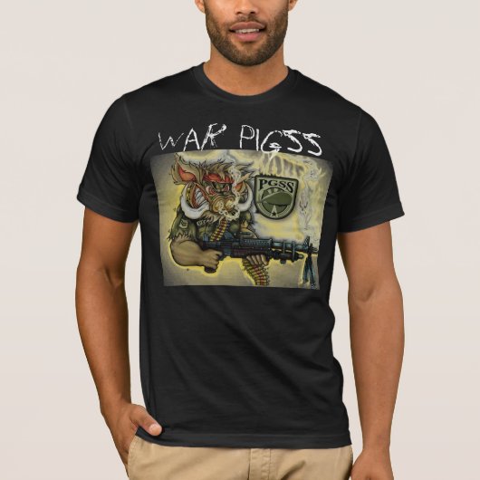 T-shirt Guerre PiGSS (Devant)