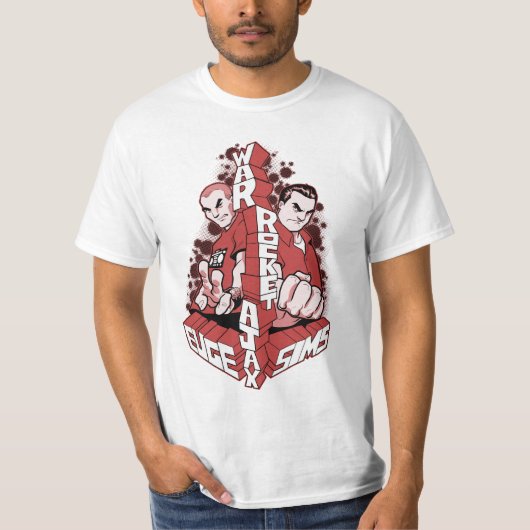 T-shirt Guerre Rocket Ajax (Devant)