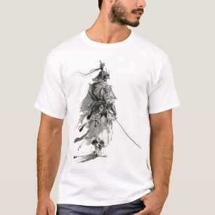 T-shirt Guerrier à l'encre Yamato