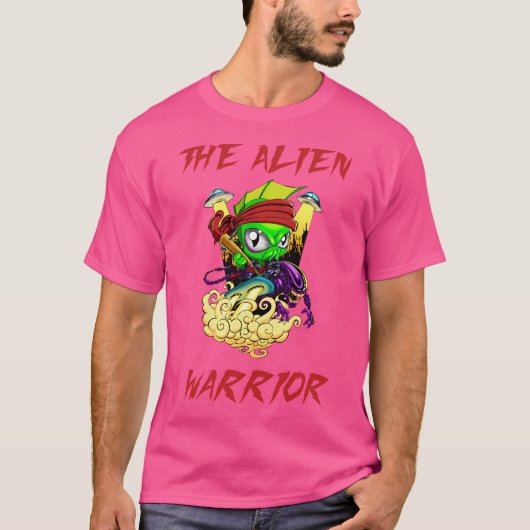 T-shirt Guerrier Alien (Devant)