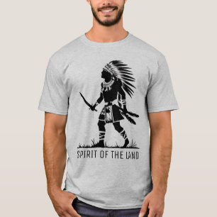 T-shirt Guerrier amérindien