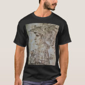 T-shirt Guerrier casqué de Léonard (Devant)