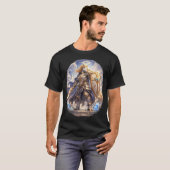 T-shirt Guerrier Cheval Ange (Devant entier)