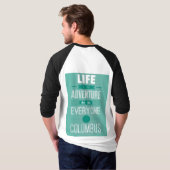 T-shirt Guerrier d'action épique (Dos entier)