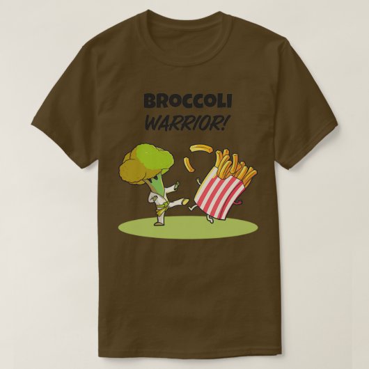 T-shirt Guerrier de Brocoli (Design devant)