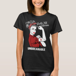 T-shirt Guerrier de drépanocyte incassable : Drépanocyte