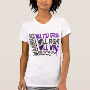 T-shirt Guerrier de fibromyalgie