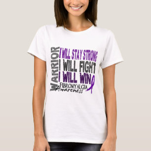 T-shirt Guerrier de fibromyalgie