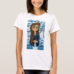 T-shirt Guerrier de geisha