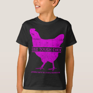 T-shirt Guerrier de la Fibromyalgie des poussins durs - Se
