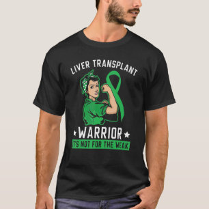 T-shirt Guerrier de la greffe du foie Récepteur d'organe D