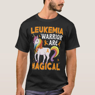 T-shirt Guerrier de la leucémie sont magiques Sensibilisat