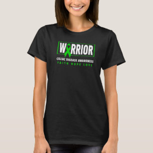 T-shirt Guerrier de la maladie coeliaque Sensibilisation à
