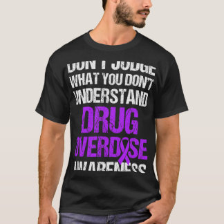 T-shirt Guerrier de la sensibilisation au surdosage de dro