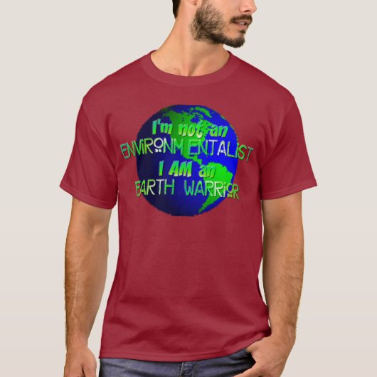 T-shirt Guerrier de la terre (Devant)