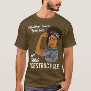 T-shirt Guerrier de la tumeur hypophysaire Survivant indes
