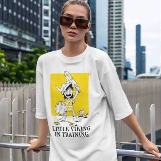 T-shirt Guerrier de l'instruction des enfants viking