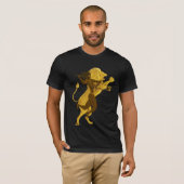 T-shirt Guerrier de lion (Devant entier)
