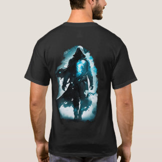 T-shirt Guerrier de l'Ombre du Faucheur Sombre Fantastique