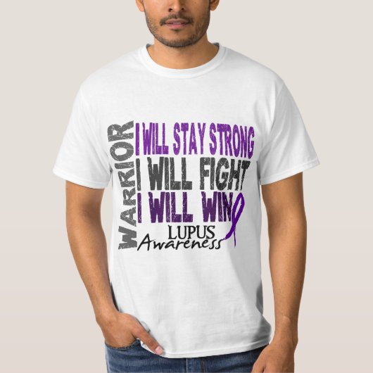 T-shirt Guerrier de lupus (Devant)