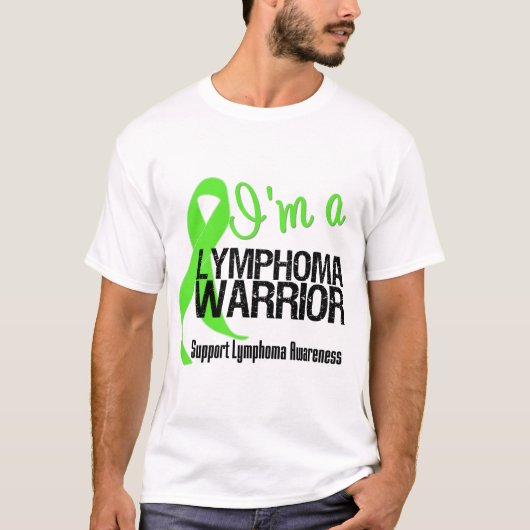 T-shirt Guerrier de lymphome (Devant)