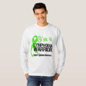 T-shirt Guerrier de lymphome (Devant entier)