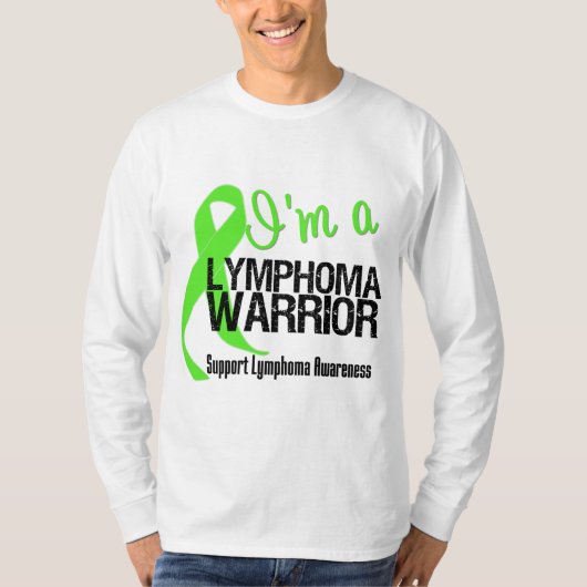 T-shirt Guerrier de lymphome (Devant)