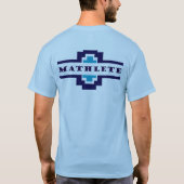 T-shirt Guerrier de maths de pueblo (Dos)