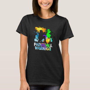 T-shirt Guerrier de Paintball Marqueurs de Paintball Joueu