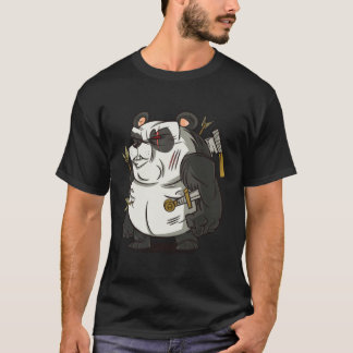 T-shirt Guerrier de Panda 