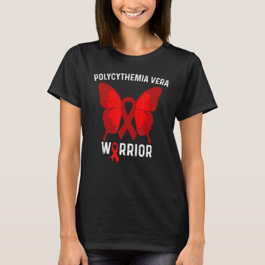 T-shirt Guerrier de Polycythemia Vera (Devant)