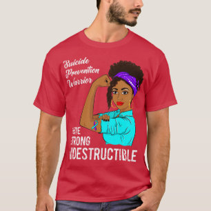 T-shirt Guerrier de prévention du suicide Survivant indest