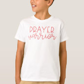 T-shirt Guerrier de prière Unisex Enfants (Devant)
